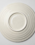 Ripple Glaze Deep Plate - Beige