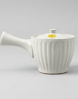 Mino-ware Powdered Chrysanthemum-Shaped Teapot