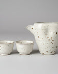 Mino-ware Handcrafted Kohiki Cold Sake Set