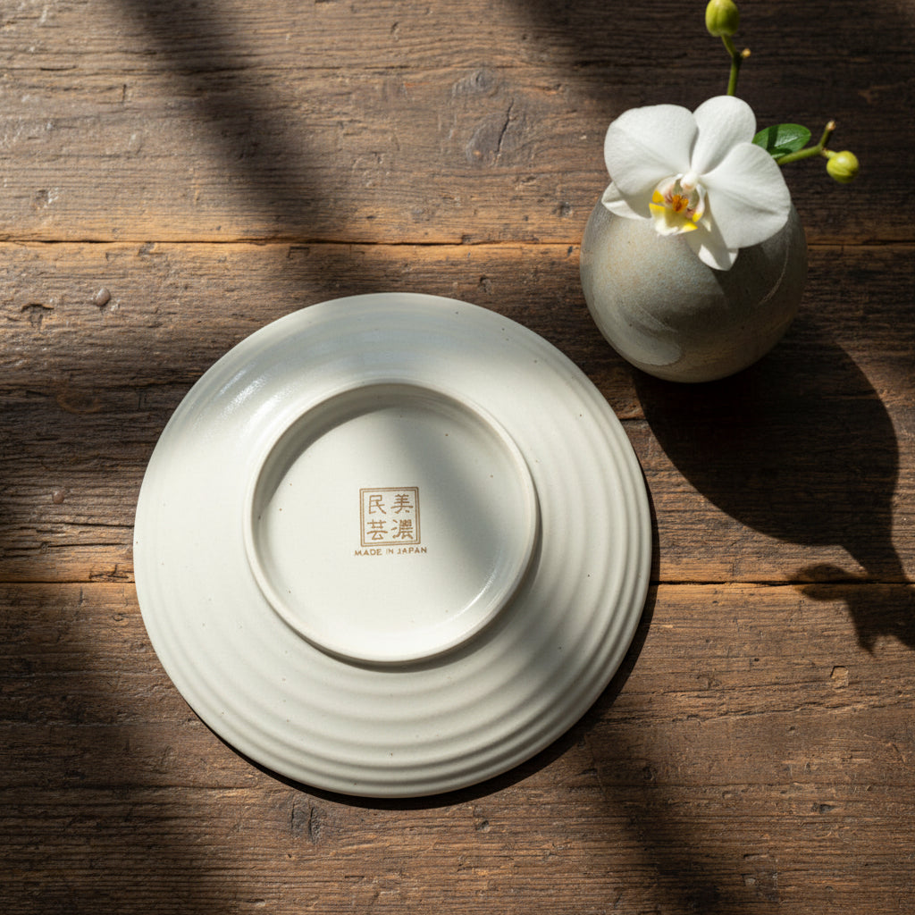Hagi-ware Kanna Style Plate