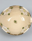 Green Glaze Camellia Pattern Bowl