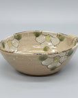 Green Glaze Camellia Pattern Bowl