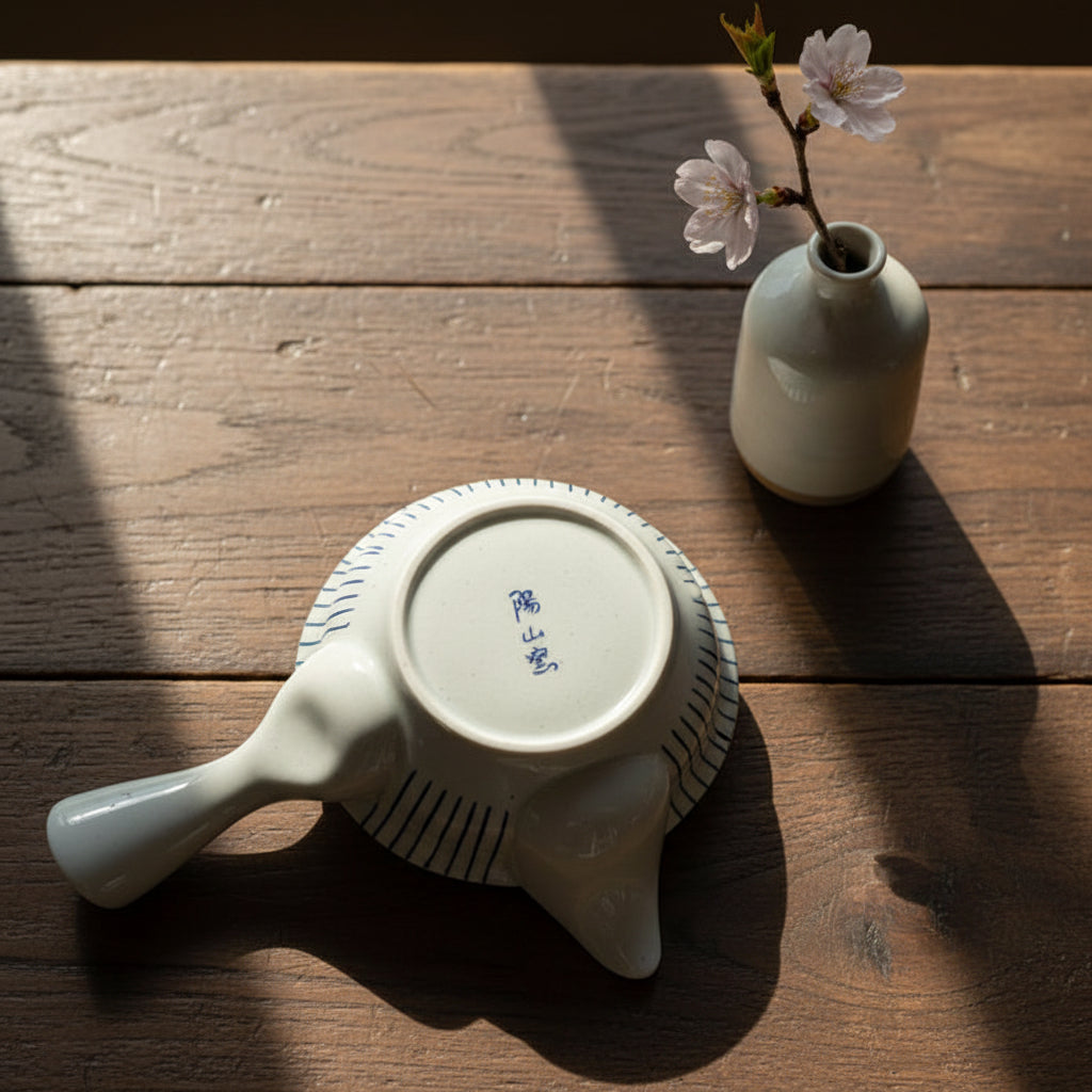 Mino-ware Minimal Linework Tokusa Teapot