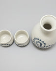 Mino-ware Octopus Vine Pattern Sake Set