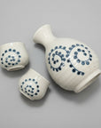 Mino-ware Octopus Vine Pattern Sake Set