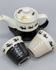 Mino-ware Black Cat Teaware Set
