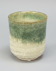 Oribe Crackle Green Glaze Teacup