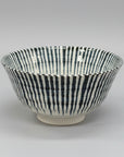 Mino-ware Blue Striped Small Bowl