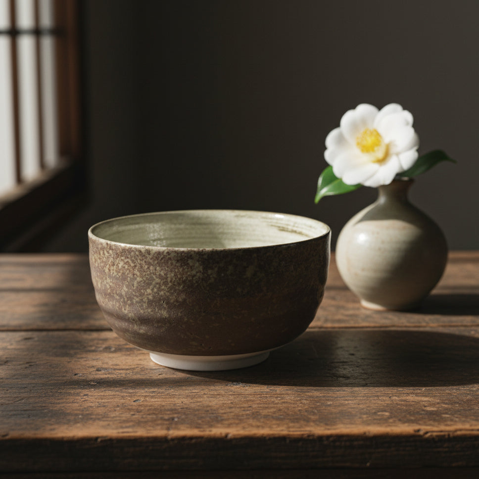 Earthen Spiral Glaze Small Bowl