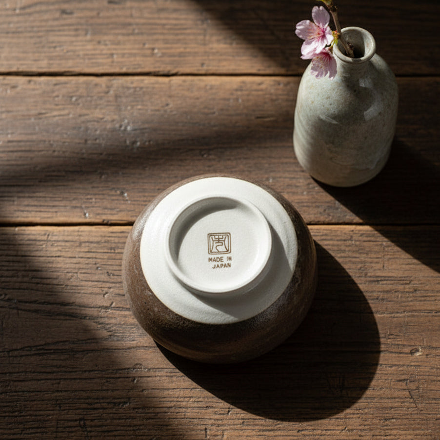 Earthen Spiral Glaze Small Bowl