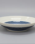 Navy Blue Splash Deep Plate