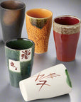 Mino-ware Tall Cup Set