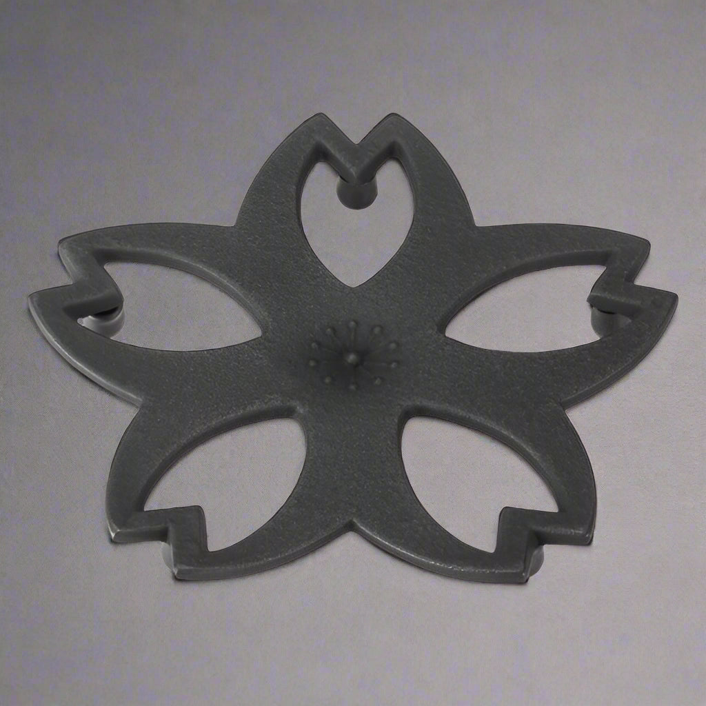 IKENAGA Nambu Cast Iron Sakura Shape Trivet