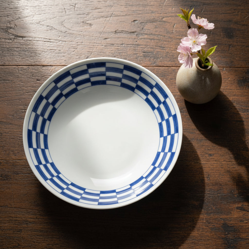 Curry and Pasta Plate Set of 4