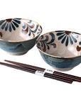 Mino-ware Okinawan Style Multipurpose Bowl Pair Set