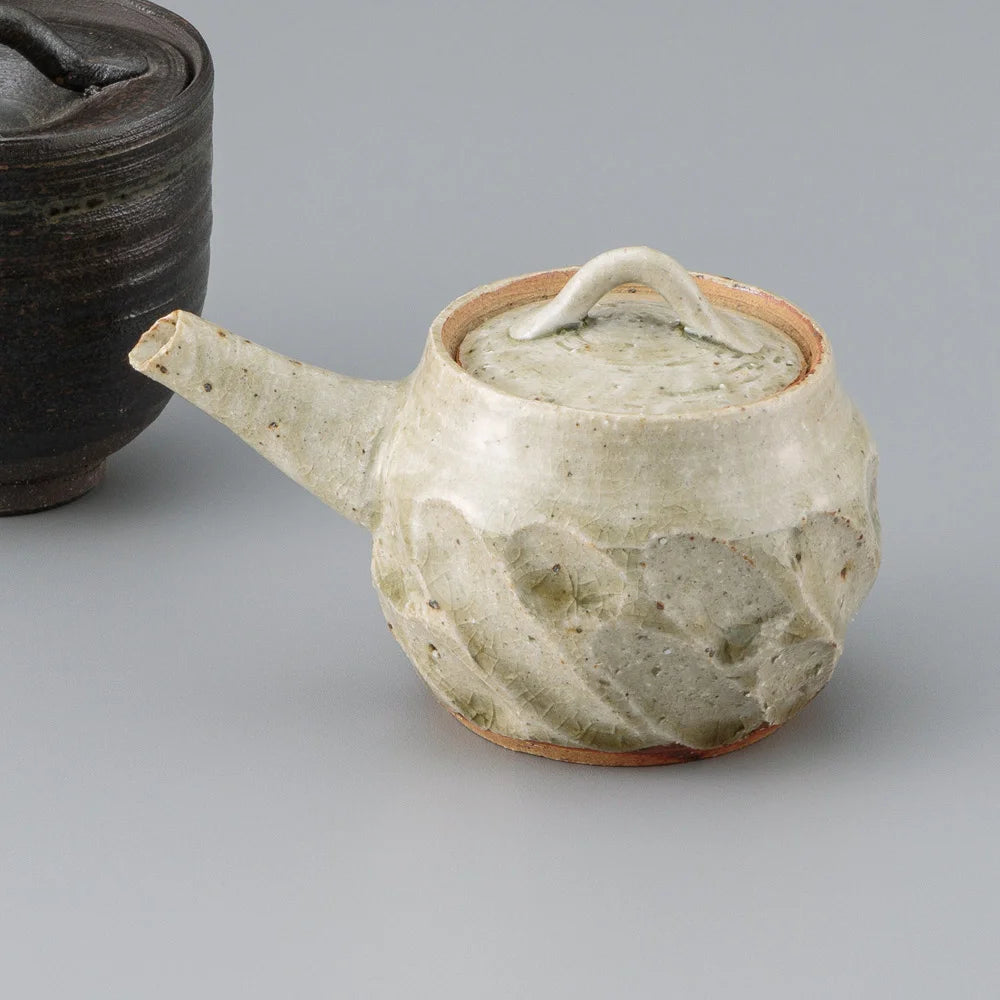 Handmade Ash Glaze Shavings Sauce Dispenser