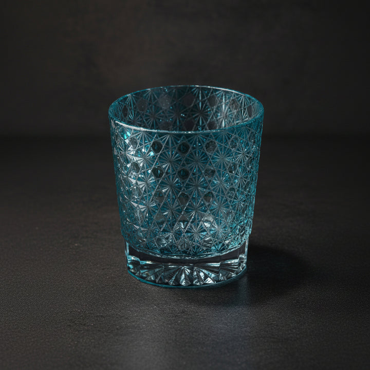 Yamada Glass Edo Kiriko crystal whisky Glass - entsunagi