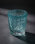 Yamada Glass Edo Kiriko Crystal Whisky Glass - Entsunagi 縁繋ぎ (Green)