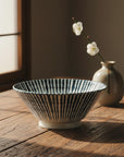 Ichiyama Blue Striped Bowl