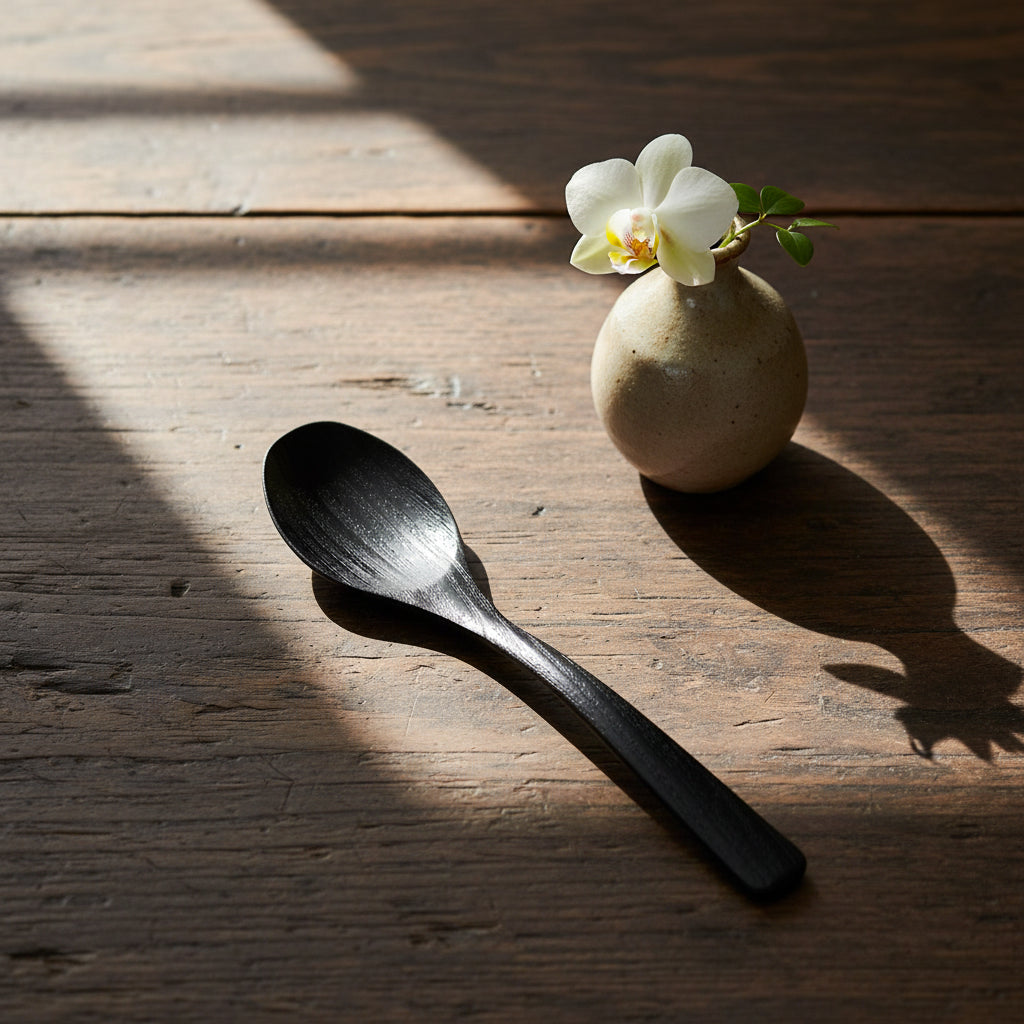 Natural Wood Dish Spoon - Two Colors