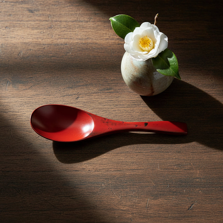 Wooden Soup Spoon - 2 Colors