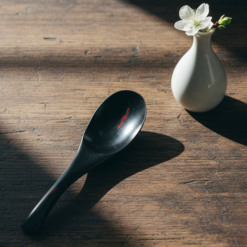 Wooden Soup Spoon - 2 Colors