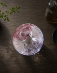 Edo Kiriko Whisky Glass by Junichi Nabetani - Enchanting 妖艶 (Purple&Red)