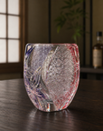 Edo Kiriko Whisky Glass by Junichi Nabetani - Enchanting 妖艶 (Purple&Red)
