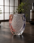 Edo Kiriko Whisky Glass by Junichi Nabetani - Enchanting 妖艶 (Purple&Red)