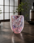 Edo Kiriko Whisky Glass by Junichi Nabetani - Enchanting 妖艶 (Purple&Red)