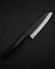 Hatsukokoro Aokitae Blue 2 Kurouchi Santoku 165mm Black Chacate