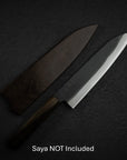 Hatsukokoro Aokitae Blue 2 Kurouchi Gyuto 210mm Black Chacate