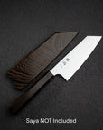 Hatsukokoro Hayabusa VG10 Tsuchime Sanmai Bunka 150mm Ebony