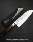 Ono Suzukaze SG2 Tsuchime Damascus Santoku 180mm