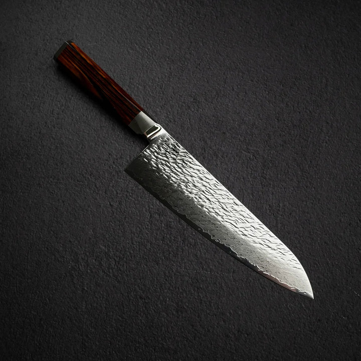 Ono Suzukaze SG2 Damascus Gyuto 210mm Tsuchime Western