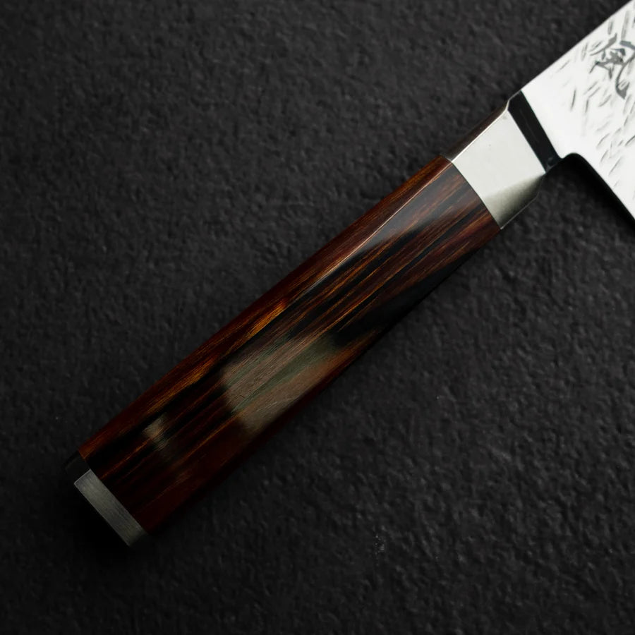 Ono Suzukaze SG2 Damascus Gyuto 210mm Tsuchime Western