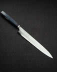 Hatsukokoro x Yoshihiro Yauji Blue 2 Damascus Yanagiba 240mm
