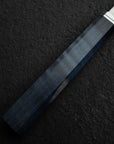 Hatsukokoro x Yoshihiro Yauji Blue 2 Damascus Yanagiba 240mm