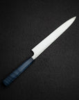 Hatsukokoro x Yoshihiro Yauji Blue 2 Damascus Yanagiba 240mm