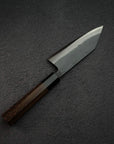 Hatsukokoro Kurokaze Blue 2 Kurouchi K-Tip Deba 150mm Double Bevel