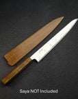 Tsunehisa VG10 Damascus Sujihiki 240mm WA handle