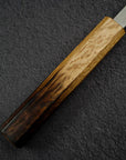 Matsubara Blue 2 Gyuto 210mm Nashiji Burnt Kashi