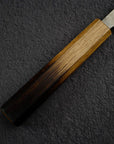 Matsubara Blue 2 Nakiri 165mm Nashiji Burnt Kashi