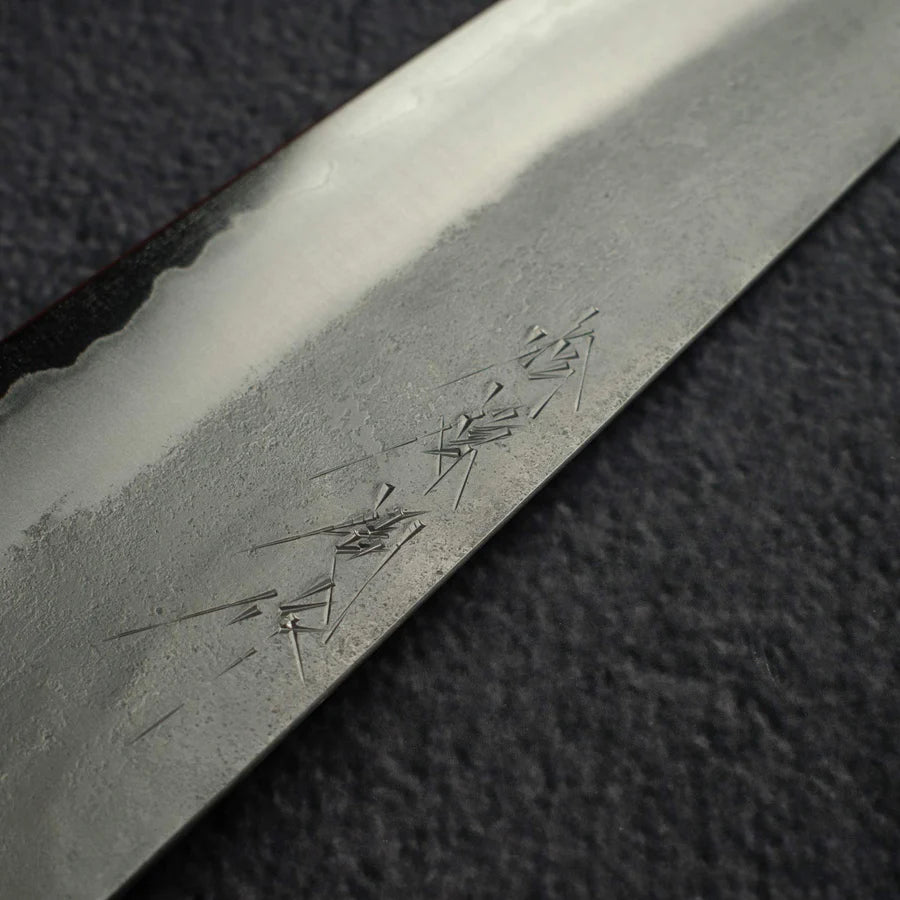 Matsubara Blue 2 Bunka 170mm Nashiji Burnt Kashi