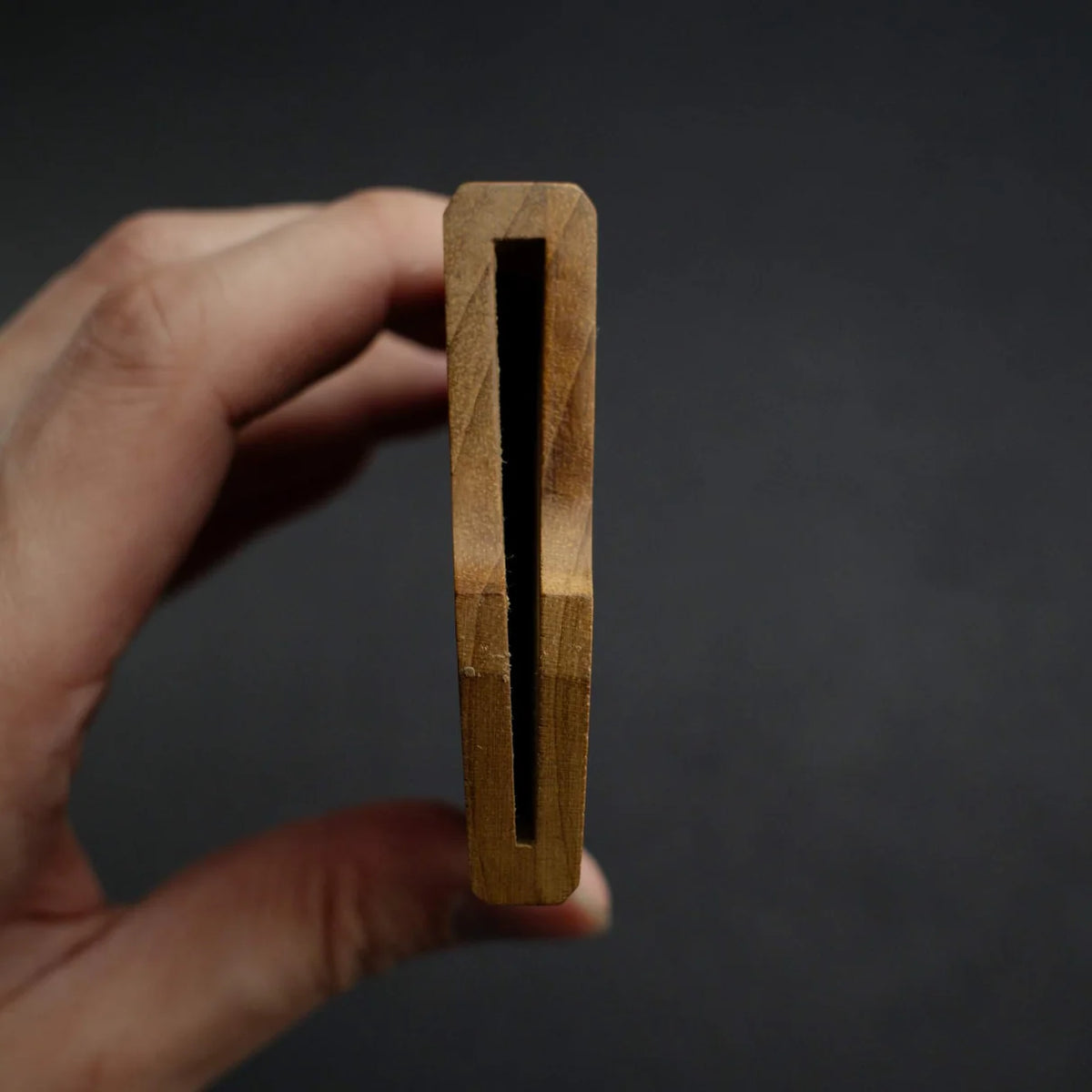 Kakumei Gyuto Saya Hardwood Standard Profile