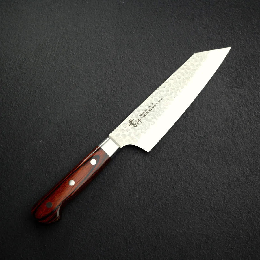 Sakai Takayuki VG10 Kengata (K-tip) Gyuto 190mm 33 Layer Hammered Damascus