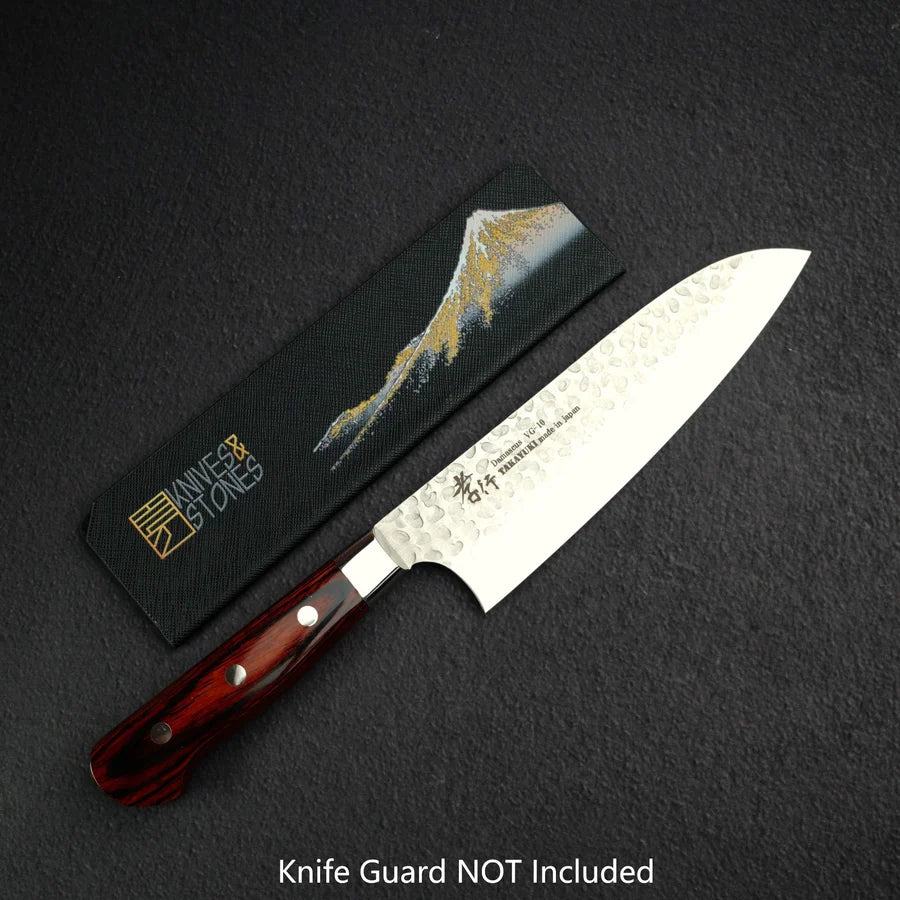 Sakai Takayuki VG10 Santoku 180mm 33 Layer Hammered Damascus