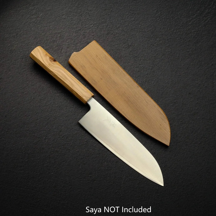 Tsunehisa Ginsan Migaki Santoku 165mm