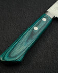 Masutani Sekka VG10 Nashiji Damascus Santoku 170mm Western Handle
