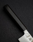 Hatsukokoro Ginrei Ginsan Gyuto 210mm Nashiji Ebony